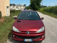 Usata Peugeot 206 2005 Rosso Utilitaria