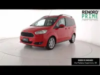 Usata Ford Tourneo Courier Titanium 101 CV (74 kW) 2018 Rosso Monovolume