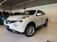 Usata Nissan Juke Acenta 110 CV (80 kW) 2016 Bianco perlato SUV