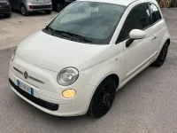 Usata Fiat 500 Sport 75 CV (55 kW) 2009 Bianco Cabrio