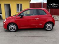 Begagnad Fiat 500 Lounge 69 HK (50 kW) 2009 Röd Cab