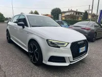 Usata Audi A3 S-Line 116 CV (85 kW) 2019 Bianco Berlina