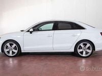 Usado Audi A3 Ambiente 150 CV (110 kW) 2017 Blanco Berlina