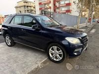 Usata Mercedes ML250 203 CV (149 kW) 2014 Blu SUV