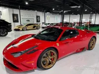Usata Ferrari 458 605 CV (444 kW) 2015 Rosso Cabrio
