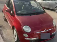 Usata Fiat 500 100 CV (73 kW) 2010 Rosso Berlina
