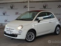 Usata Fiat 500C Lounge 69 CV (50 kW) 2014 Bianco Cabrio