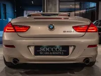 Usata BMW 640 Cabriolet 320 CV (235 kW) 2013 Argento Cabrio