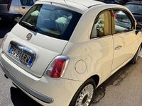 Usata Fiat 500 69 CV (50 kW) 2011 Bianco Cabrio