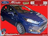 Usata Ford Fiesta 75 CV (55 kW) 2016 Blu Utilitaria