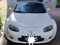 Usata Mazda MX5 126 CV (92 kW) 2006 Bianco Cabrio