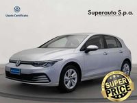 Usata VW Golf VIII Life 110 CV (80 kW) 2024 Argento Utilitaria