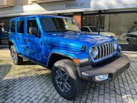 Nuova Jeep Wrangler Unlimited Sahara 272 CV (200 kW) 2025 Blu SUV