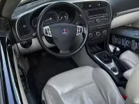 Usata Saab 9-3 150 CV (110 kW) 2007 Nero Cabrio