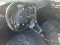 Usata VW Golf VII 105 CV (77 kW) 2016 Bianco Berlina
