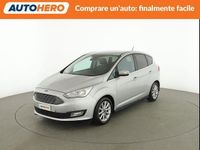 Gebraucht Ford C-MAX Titanium 120 PS (88 kW) 2018 Silber Van / Kleinbus