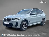 Usata BMW X3 M Sport 190 CV (139 kW) 2022 Grigio SUV