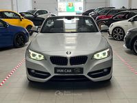 Usata BMW 220 190 CV (139 kW) 2015 Argento Cabrio