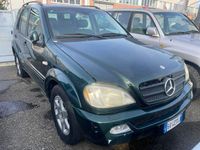 Usata Mercedes ML270 163 CV (119 kW) 2001 Verde SUV