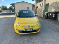 Usata Fiat 500 Lounge 69 CV (50 kW) 2009 Giallo Cabrio