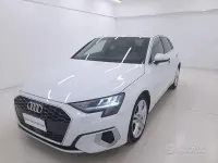 Usata Audi A3 Advanced 150 CV (110 kW) 2022 Bianco Berlina