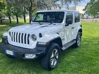 Usata Jeep Wrangler Sahara 272 CV (200 kW) 2021 Bianco SUV