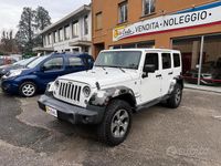 Usata Jeep Wrangler Unlimited Sahara 200 CV (147 kW) 2018 Bianco SUV
