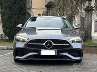 Usata Mercedes C220 Premium Plus 200 CV (147 kW) 2022 Grigio scuro Station wagon