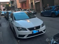 Usata Seat Leon 105 CV (77 kW) 2019 Bianco Berlina