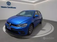 Usata VW Polo Life 80 CV (58 kW) 2023 Blue reef metalizzato Utilitaria