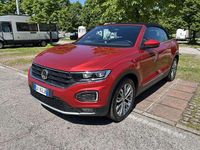 Begagnad VW T-Roc Cabriolet Style 150 HK (110 kW) 2021 Röd Cab