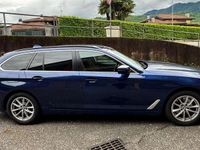 Usata BMW 520 190 CV (139 kW) 2018 Blu/azzurro Station wagon