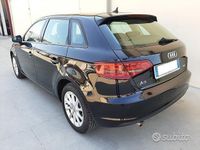 Usata Audi A3 Business 110 CV (80 kW) 2016 Nero Berlina