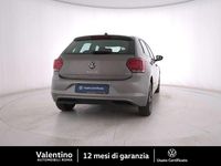 Usata VW Polo Comfortline 90 CV (66 kW) 2021 Grigio Utilitaria
