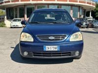 Usata Kia Carens EX 112 CV (82 kW) 2004 Blu Monovolume