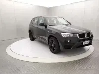 Usata BMW X3 Advantage 190 CV (139 kW) 2017 Nero SUV