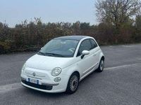 Usata Fiat 500 Lounge 69 CV (50 kW) 2011 Bianco Utilitaria