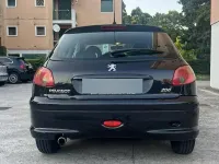 Usata Peugeot 206 75 CV (55 kW) 2007 Nero Berlina