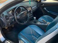 Usata Mercedes SLK200 163 CV (119 kW) 2004 Blu/azzurro Cabrio