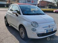 Usata Fiat 500 Lounge 69 CV (50 kW) 2010 Bianco Cabrio