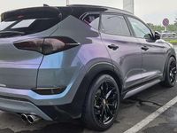 Usata Hyundai Tucson 141 CV (103 kW) 2016 Vernice nero opaco SUV