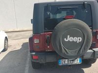 Usata Jeep Wrangler Sahara 177 CV (130 kW) 2009 Rosso SUV