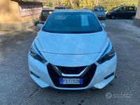 Usata Nissan Micra Acenta 69 CV (50 kW) 2018 Bianco Berlina