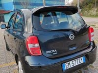 Usata Nissan Micra Acenta 98 CV (72 kW) 2012 Nero Utilitaria