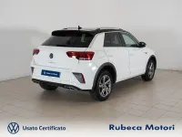 Usata VW T-Roc R-line 110 CV (80 kW) 2023 Pure white SUV