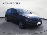 Usata VW Golf VII Comfortline 105 CV (77 kW) 2014 Blu Berlina