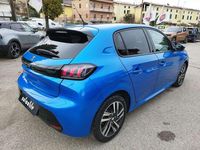 Usata Peugeot 208 Allure 101 CV (74 kW) 2021 Blu Utilitaria