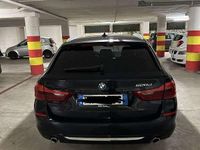 Usata BMW 520 Luxury Line 190 CV (139 kW) 2018 Blu/azzurro Station wagon