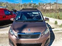 Usata Peugeot 108 Allure 69 CV (50 kW) 2015 Marrone Utilitaria