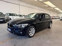 Usata BMW 118 Sport Line 143 CV (105 kW) 2014 Nero Utilitaria